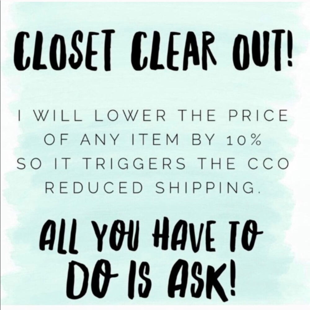 Closet Clear Out!!!